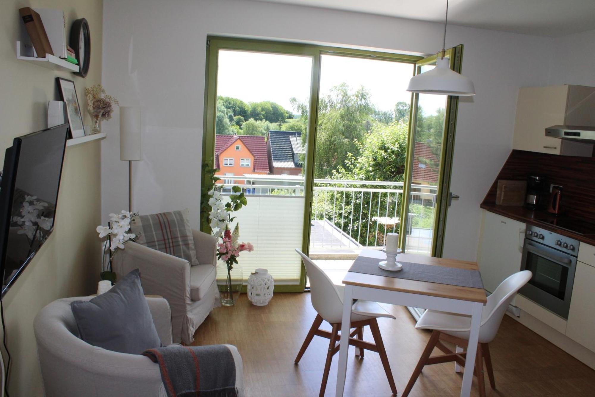 Schwalbennest Am Cafe Wunder Bar Apartment Bad Sulze Ngoại thất bức ảnh